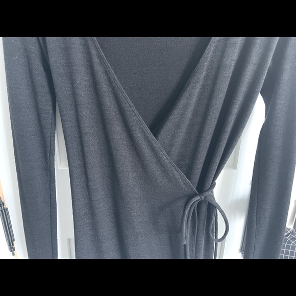 Wilfred Wrap Long-sleeve Dress - Picture 2 of 2